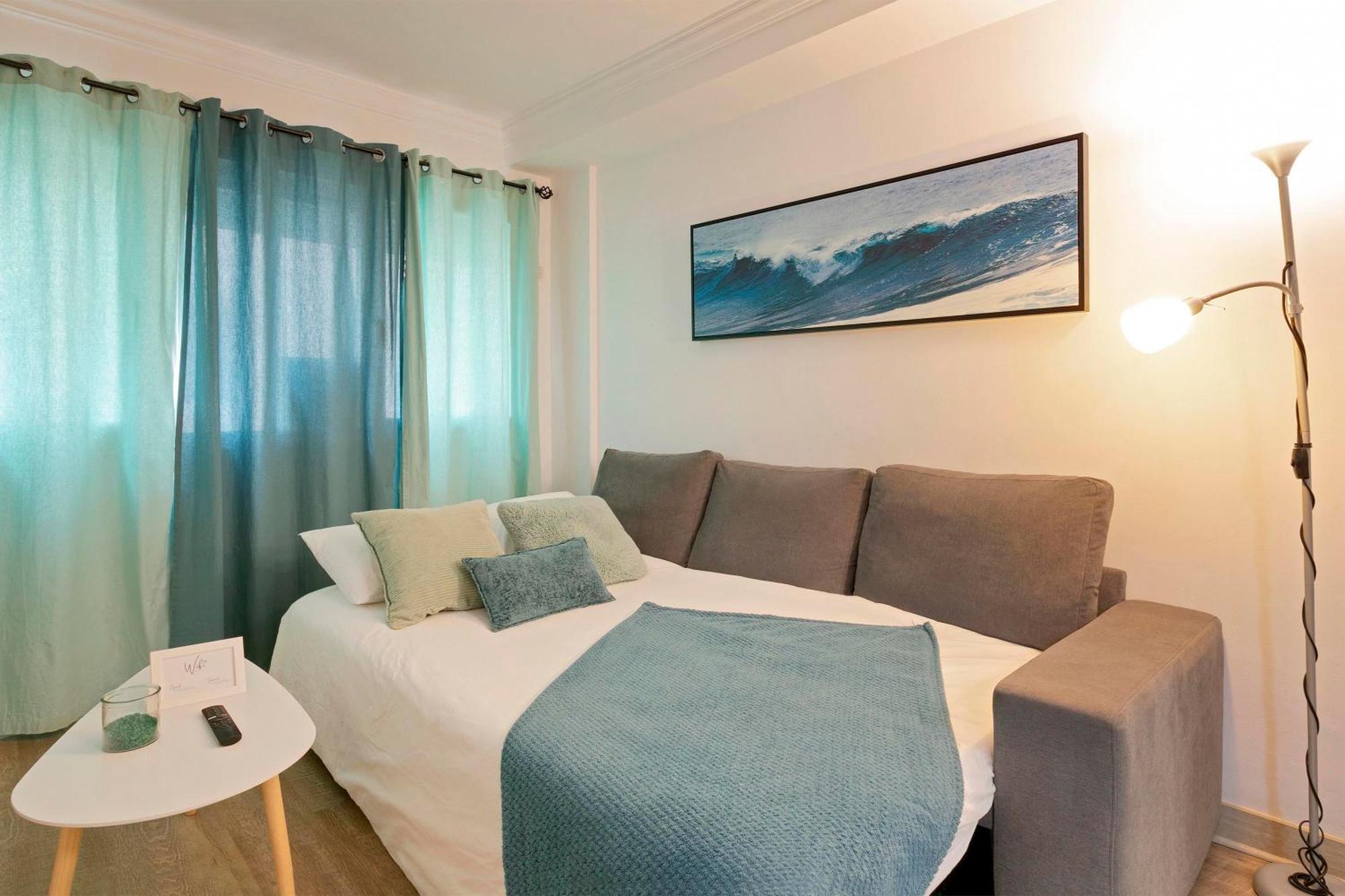 Blue Waves - Free Parking Apartment เอลเมดาโน ภายนอก รูปภาพ