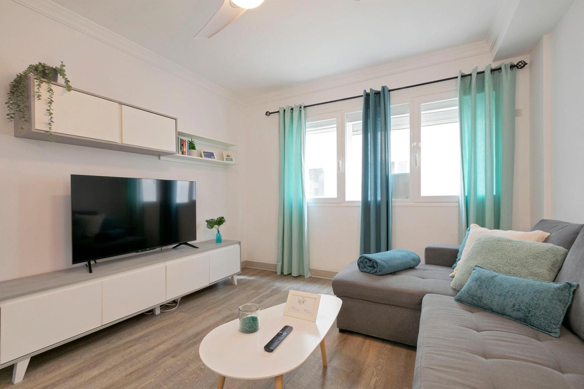 Blue Waves - Free Parking Apartment เอลเมดาโน ภายนอก รูปภาพ